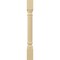 Ekena Millwork 3 3/4"W x 3 3/4"D x 35 1/2"H Richmond Fluted Cabinet Column, Alder COL03X03X35RIAL - alternate 2